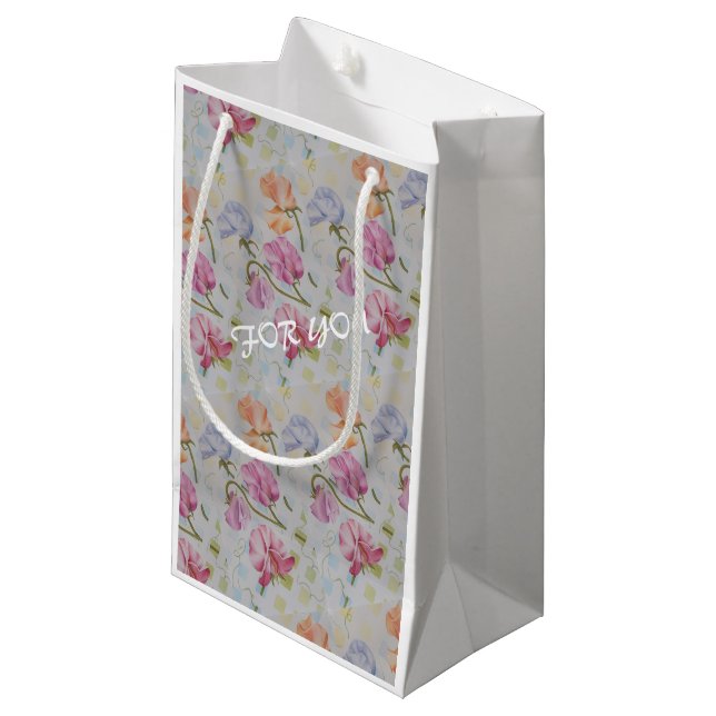PETIT SAC CADEAU POUR LES POIS DOUCES (Devant Angle)
