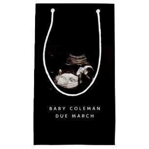 Petit Sac Cadeau Pregnancy Baby Sonogramme Ultrasound Photo