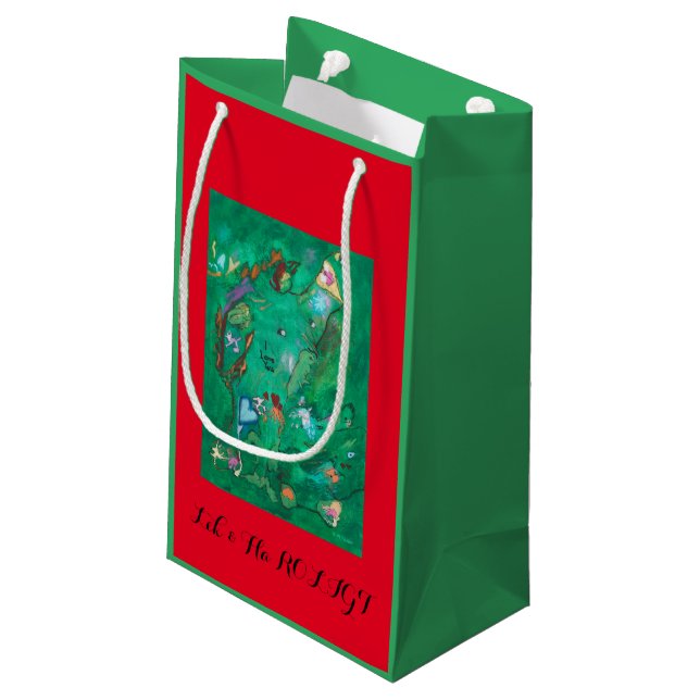 Petit Sac Cadeau Presentpåse "I love you" (Dos Angle)