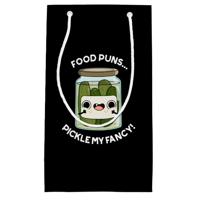 Petit Sac Cadeau Puns de nourriture Picker Mon Fancy Amusante Pun d (Devant)