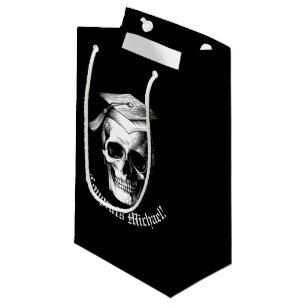 Petit Sac Cadeau Radiologie de la fête de graduation gothique du cr
