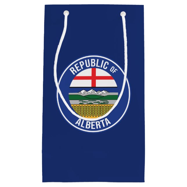 Petit Sac Cadeau République de l'Alberta WEXIT (Devant)