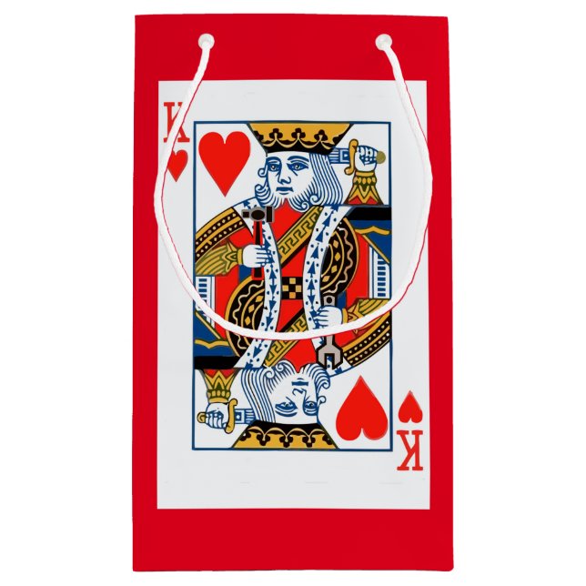 Petit Sac Cadeau Roi des Coeurs (Dos)