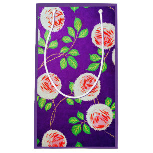 Petit Sac Cadeau Rose, Design Vintage japonais
