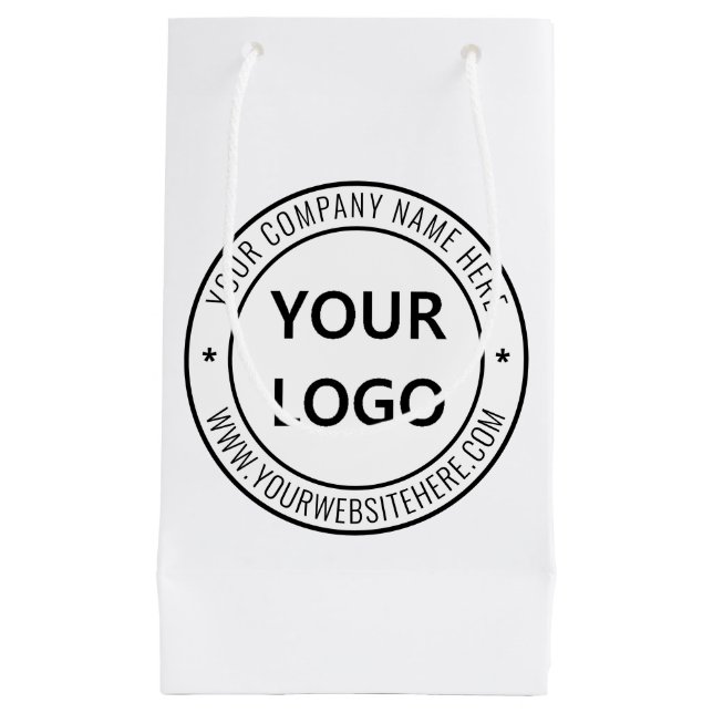 Petit Sac Cadeau Sac-cadeau personnalisé pour entreprise et entrepr (Devant)