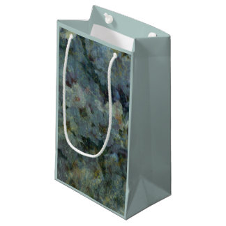 Petit Sac Cadeau Sacs-cadeaux impressionnistes Soft Blue Orchard