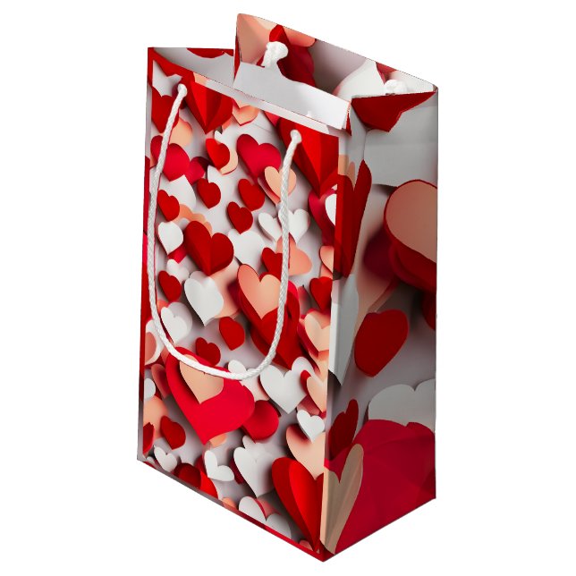 Petit Sac Cadeau Saint Valentin (Dos Angle)