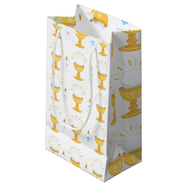 Petit Sac Cadeau Sainte Communion (Devant Angle)
