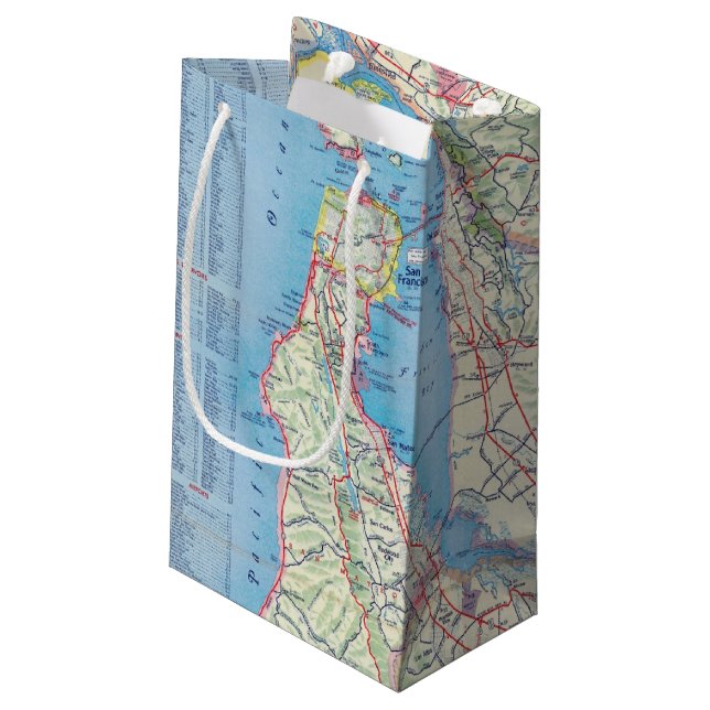 Petit Sac Cadeau San Francisco et proximité (Dos Angle)
