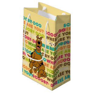 Petit Sac Cadeau Scooby-Doo fonctionnant "où sont vous ? "