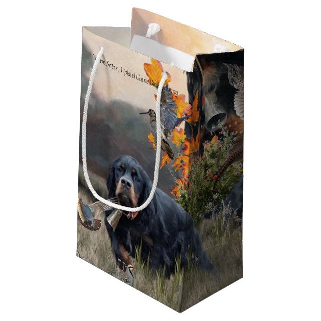 Petit Sac Cadeau Setter Gordon  (Dos Angle)