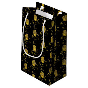 Petit Sac Cadeau Signe du zodiaque Lion -