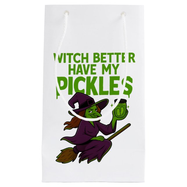Petit Sac Cadeau Small Gift Bag for Halloween (Devant)
