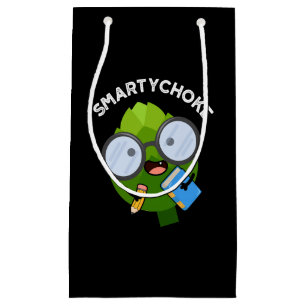 Petit Sac Cadeau Smartychoke Funny Artichoke Pun Dark BG