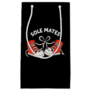 Petit Sac Cadeau Sole Mates Funny Chaussure Pun Dark BG