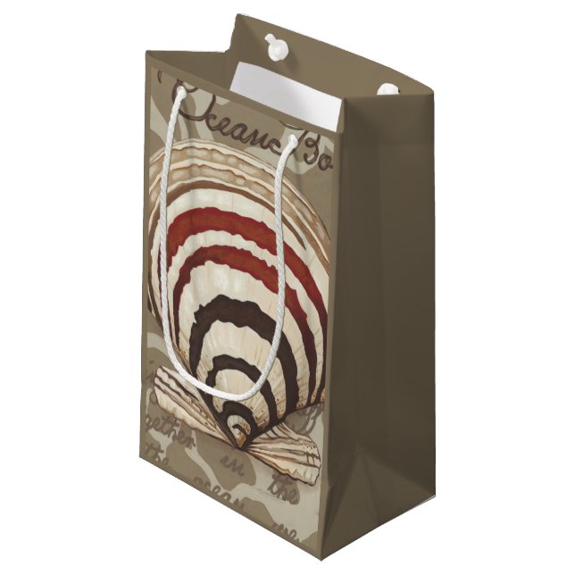 Petit Sac Cadeau Sonnet II (Devant Angle)