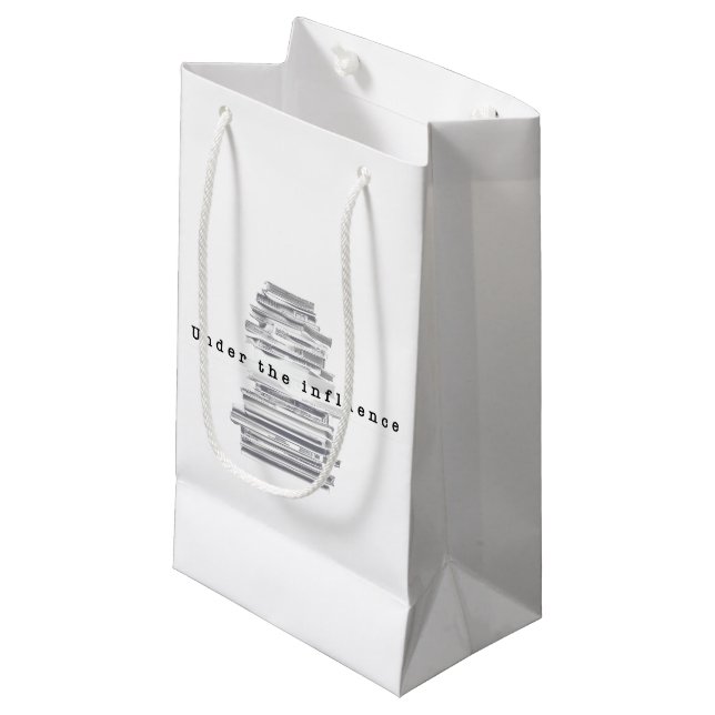 Petit Sac Cadeau Sous l'influence (Devant Angle)