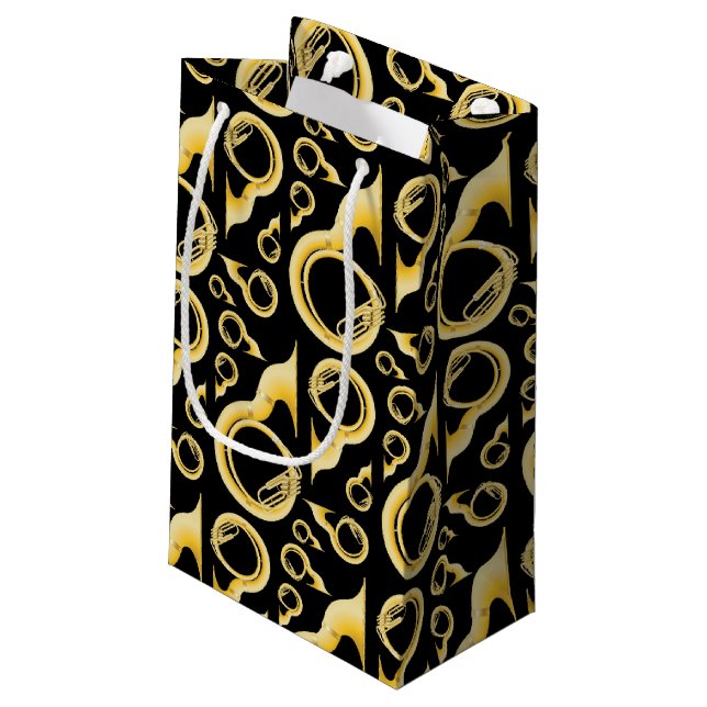Petit Sac Cadeau Sousaphone Marching Band Musique Enseignant Musici (Dos Angle)