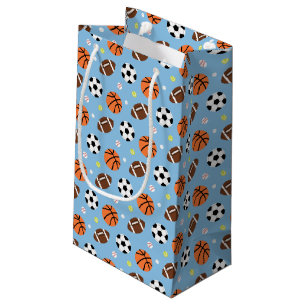 Petit Sac Cadeau Sports - approvisionnements orientés de fête
