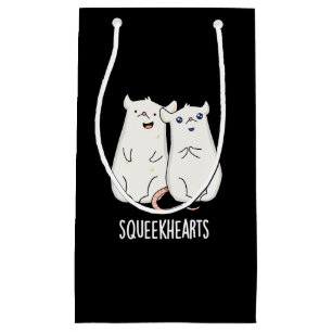 Petit Sac Cadeau Squeekhearts Funny Souse Sweetheart Pun Dark BG
