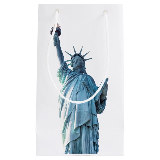 Petit Sac Cadeau Statue de la liberté (Devant)