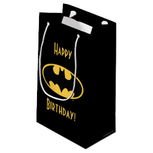Petit Sac Cadeau Symbole Batman   Logo ovale