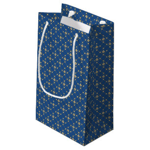 Petit Sac Cadeau Symbole de Fleur de Lis