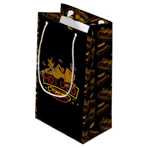 Petit Sac Cadeau Symbole néo-chien de Scooby Doo Hot Dog
