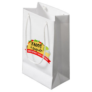 Petit Sac Cadeau Tacos et Tequila