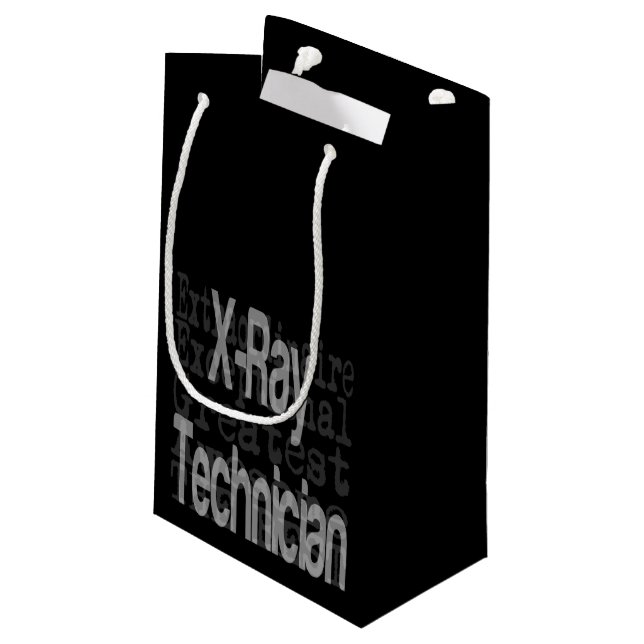 Petit Sac Cadeau Technicien xRay Extraordinaire (Dos Angle)