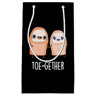 Petit Sac Cadeau Toe-gether Funny BIg Toe Pun Dark BG