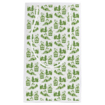 Toile de Noël neige | green