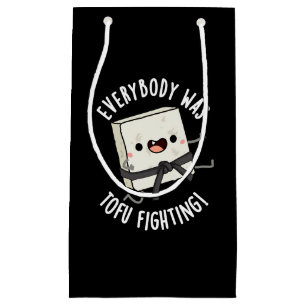 Petit Sac Cadeau Tout Le Monde Était Tofu Combattre Un Jeu De Nourr