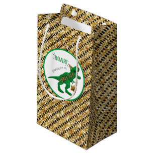 Petit Sac Cadeau Trois Rex Dinosaur 3e fête d'anniversaire