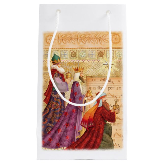 Petit Sac Cadeau Trois sages (Devant)