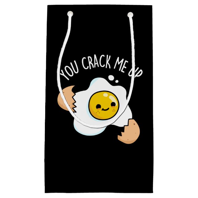 Petit Sac Cadeau Tu Me Frappes Un Jeu D'Oeufs Drôle (Devant)