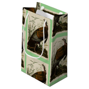 Petit Sac Cadeau Turquie sauvage (mâle) des oiseaux d'Amérique d'Au
