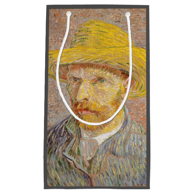 Petit Sac Cadeau Vincent Van Gogh Auto-portrait peinture impression (Devant)