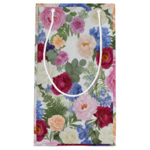 Vintage English Garden Peony and Rose Floral