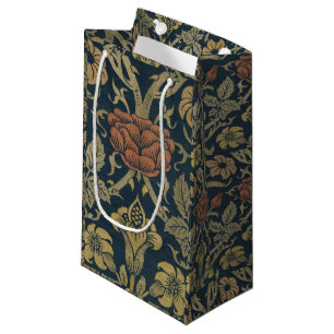 Petit Sac Cadeau Vintage William Morris Rose et Lily