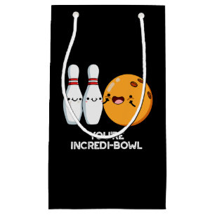 Petit Sac Cadeau Vous êtes Intensidi-bol Funny Bowling Pun Dark BG