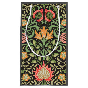 Petit Sac Cadeau William Morris Persian Floral Antique