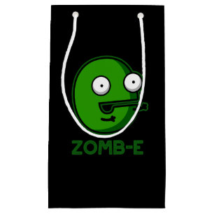 Petit Sac Cadeau Zomb-E Drôle Halloween Zombie Alphabet Pun