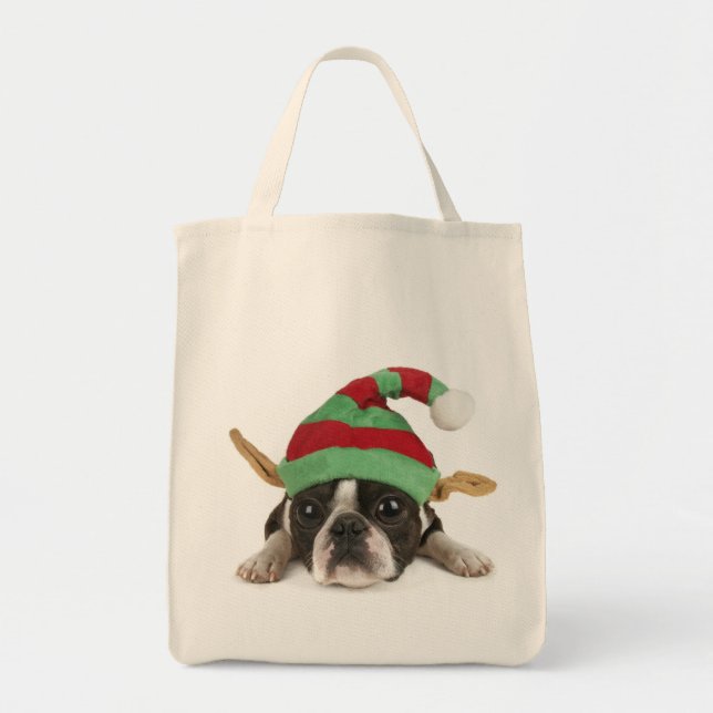 Petit sac de l'aide de Père Noël !  Sac d'amoureux (Devant)