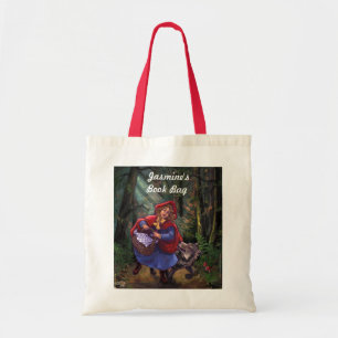 Petit sac de livre personnel à manches rouges