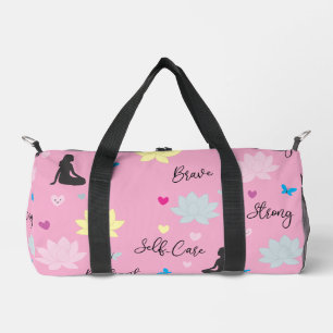Petit sac de sport Sac de pleine conscience rose