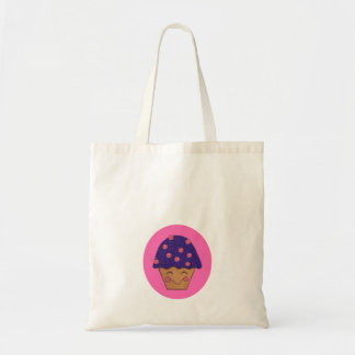 Petit sac fourre-tout heureux à petit gâteau