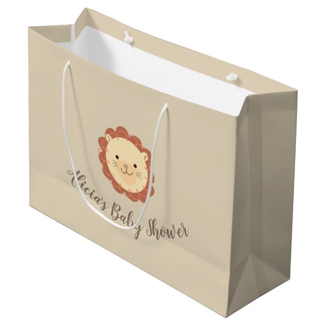 Petit sac personnalisé mignon de cadeau de baby (Devant Angle)