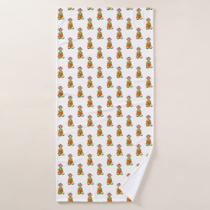 Petit Serviette De Bain Clown