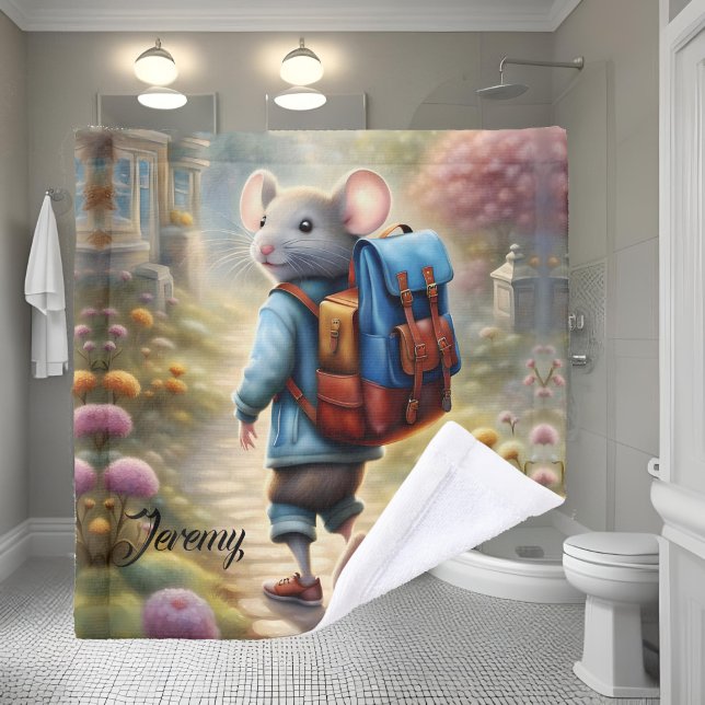 Petit souris en route pour l'école, (Créateur téléchargé)